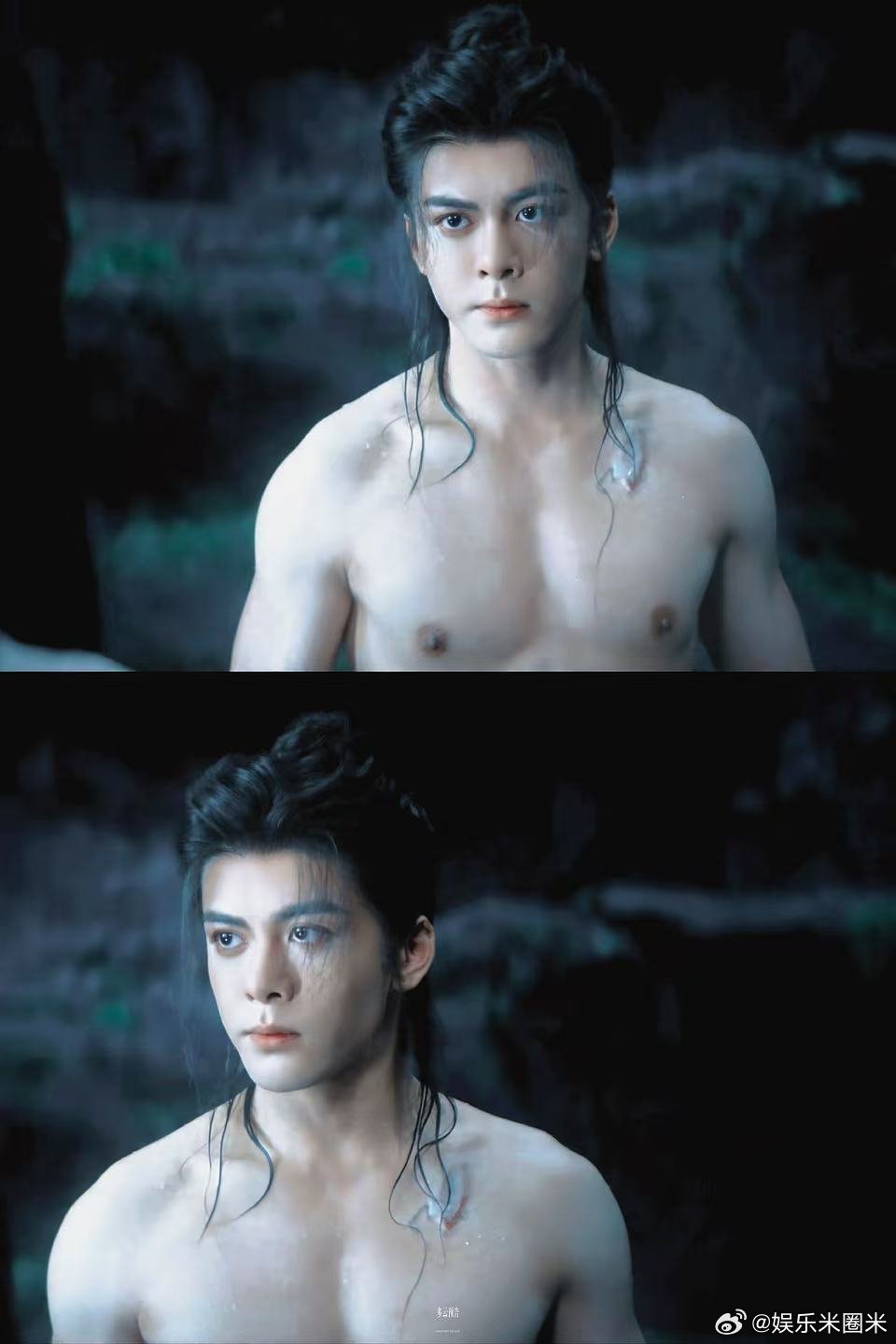 曾舜晞胡茬吻戏禁欲温柔撞上野性魅力！胡茬加持氛围感拉满，吻戏深情又克制，眼神藏满