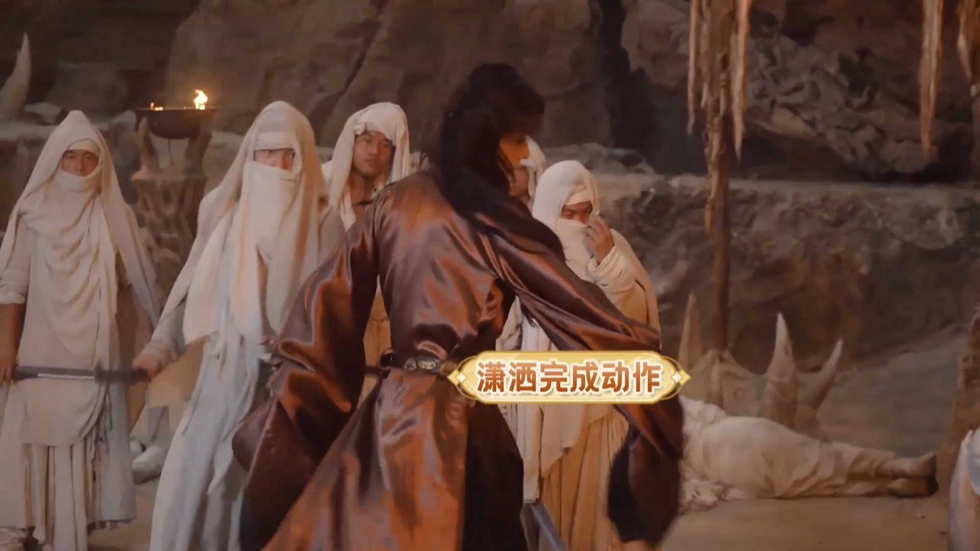 邓为楼启炎 这段打戏也要截出来夸 速度要快 旋转结束定点要准要稳 不愧是中戏舞