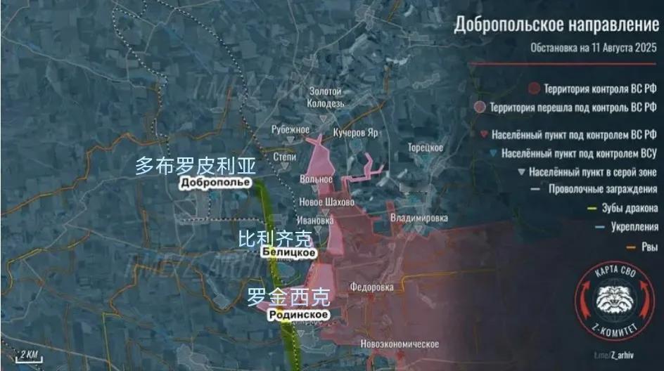 俄军在红军城以北的进展也太快了，哗哗推进。比利齐克与罗金西克之间被俄军突破了，完