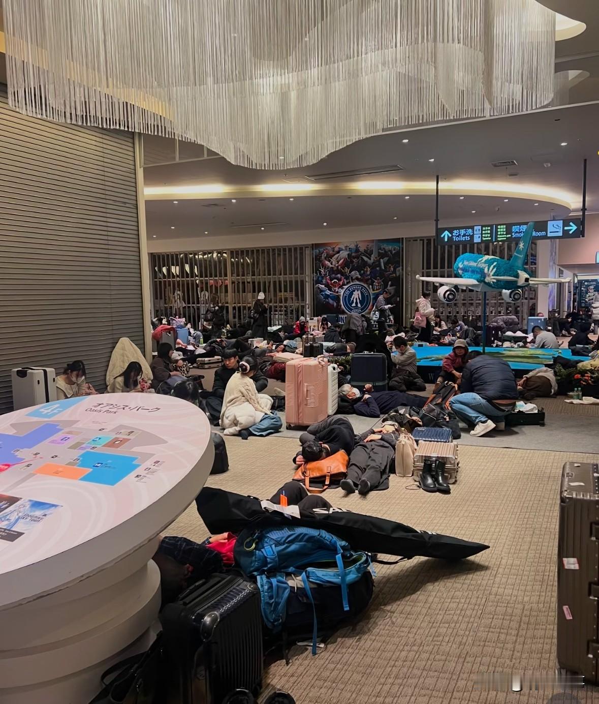 刚刷到北海道大雪那事儿，滞留了一大帮子游客。

随手翻了翻评论区，好家伙，那是真