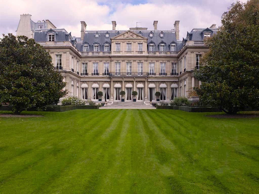 l'hôtel de Pontalba，美国驻巴黎大使官邸。优雅华丽的内饰曾招待