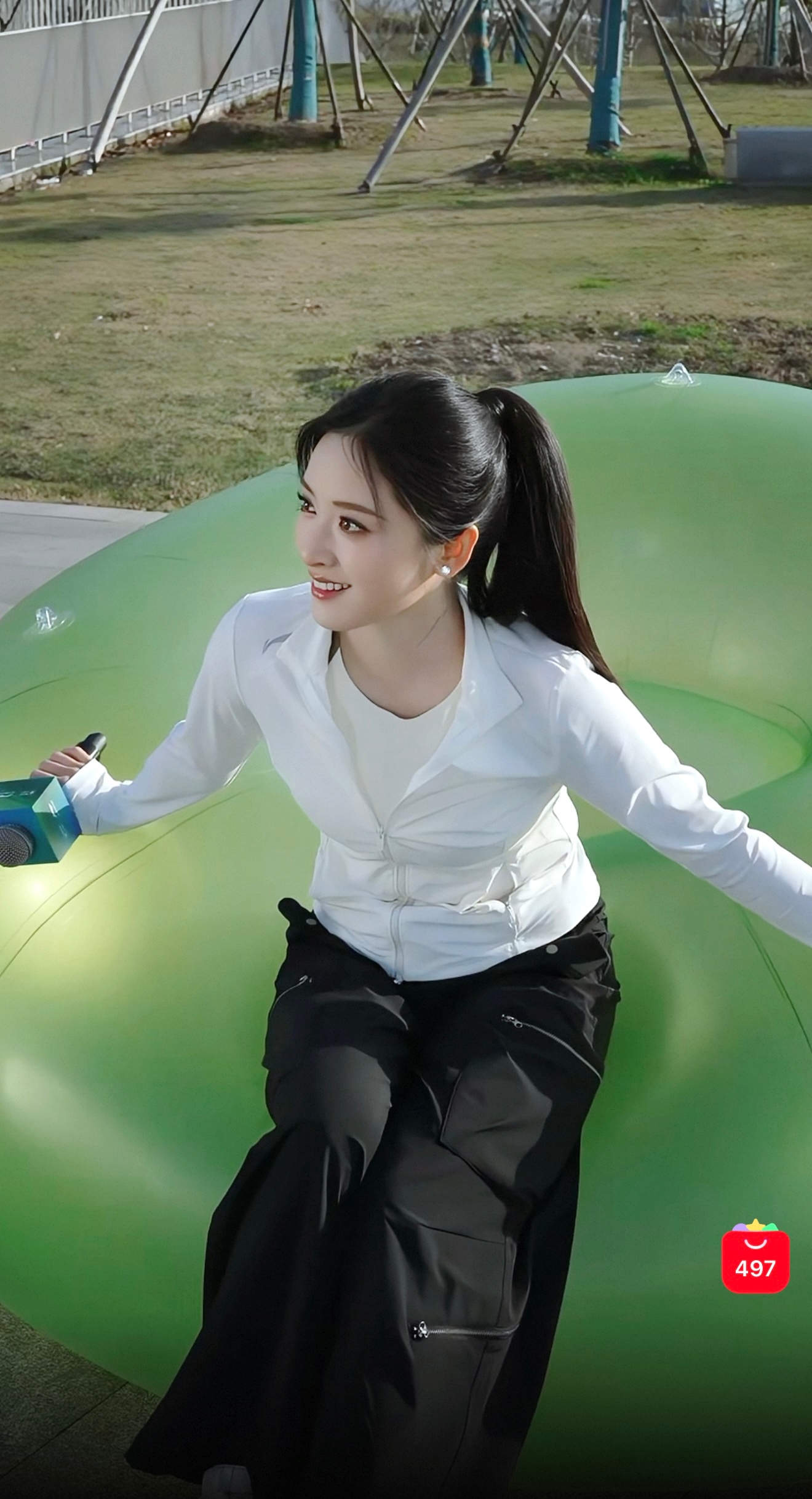 下次切沈月特写请提前通知我 吓我一大跳 在这直拍广告呢啊