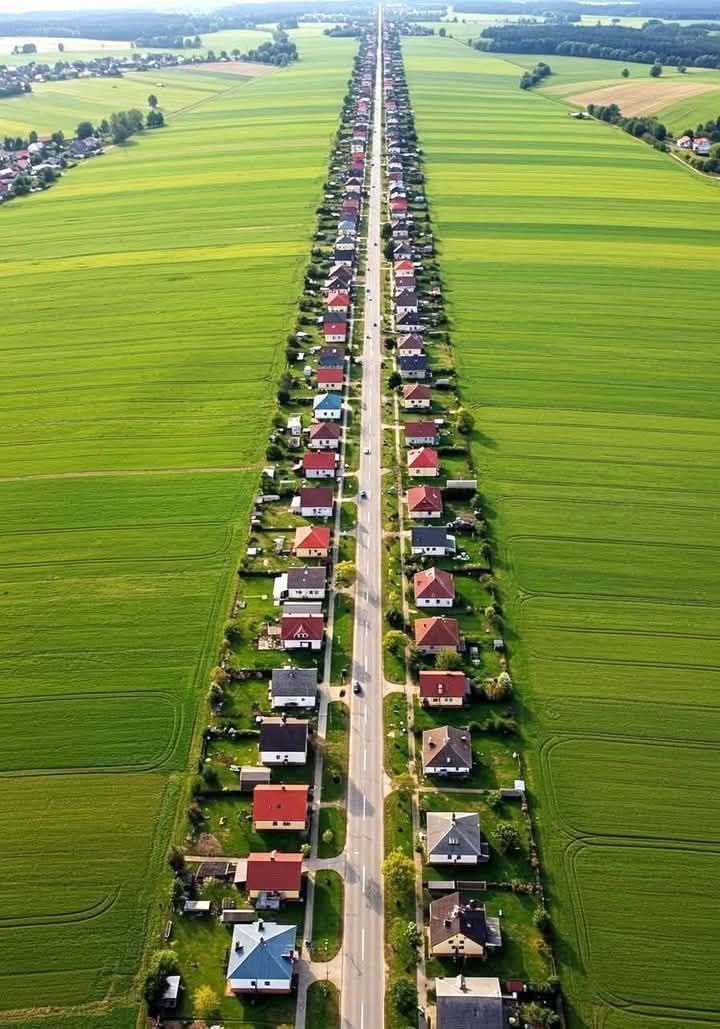 在波兰腹地，距离克拉科夫几公里处，有一个看起来仿佛走出乡村画卷的村庄——苏卢什瓦