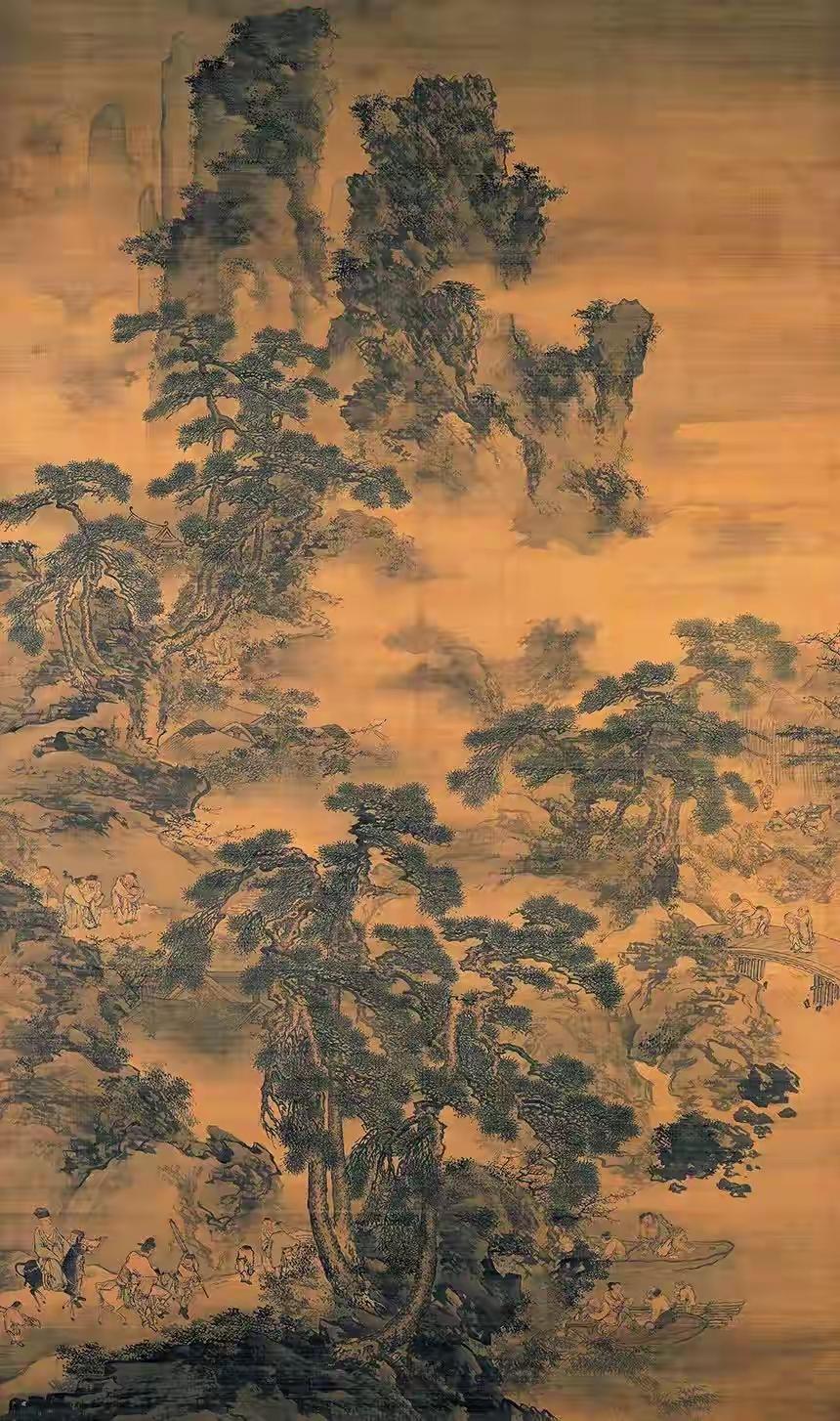 这个打造金银首饰的工匠，画出了明代最刚劲的山水

明代画坛有一个人，他的人生比他