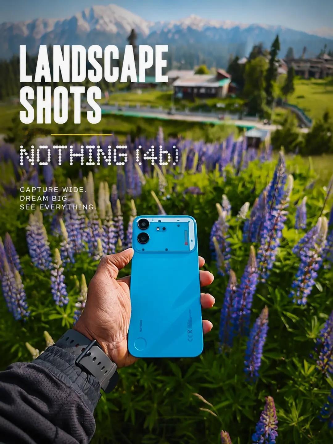 一笔一画描绘克什米尔 | 用 Nothing (4b) 捕捉风景大片
一望无际的