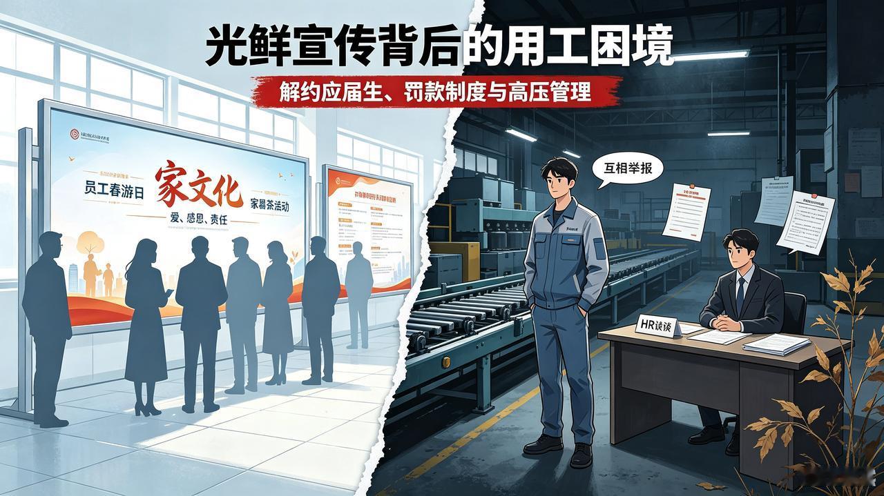 光鲜宣传之下，制造业需理顺管理的底色
 
一场集中劝退校招新人的风波，撕开这家车