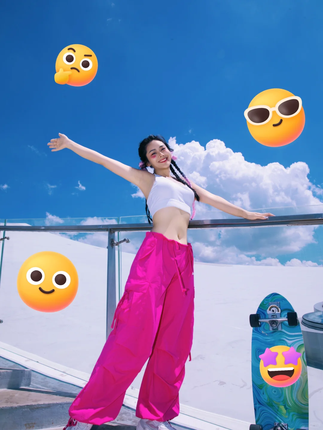 那些我以为会糊的照片结果大爆特爆🛹☀️🌊