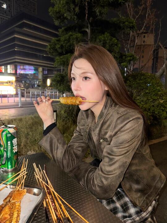 下班路边吃个小烧烤ˏˋ♥ˎˊ˗