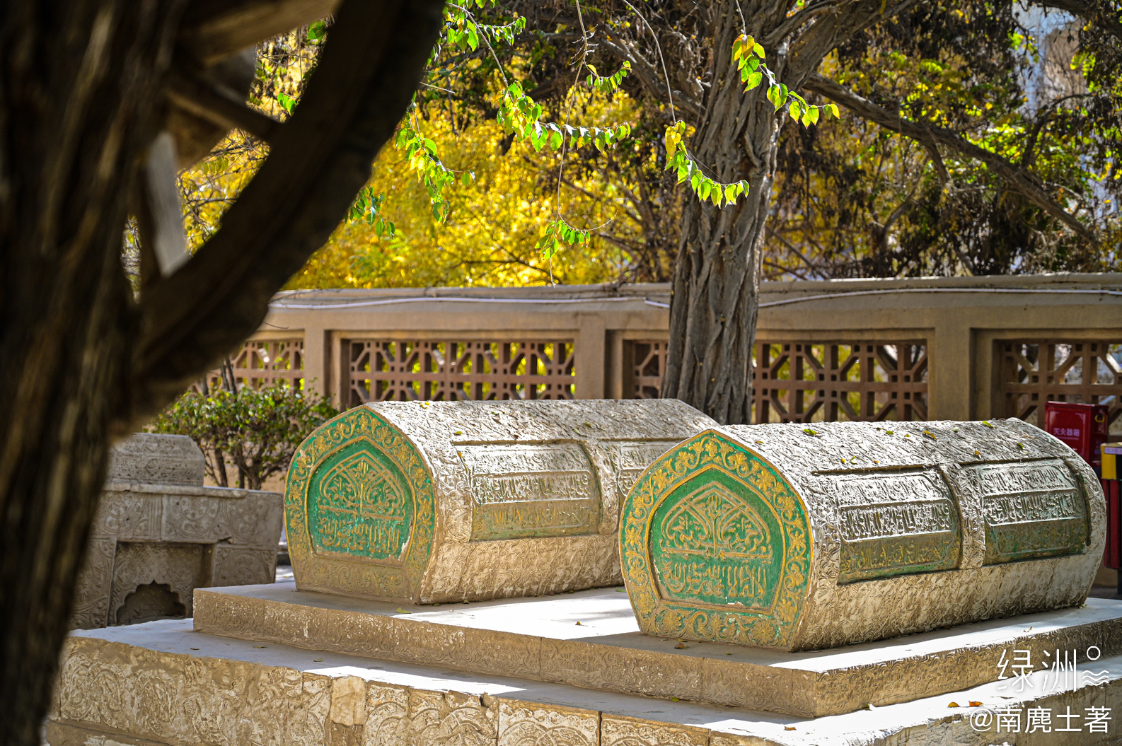 精美的维吾尔族陵墓 新疆｜莎车#大美新疆#  