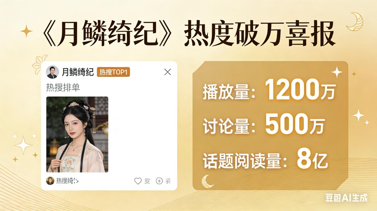 52小时破万！《月鳞绮纪》零宣发空降成2026古装奇幻最大黑马，郭敬明美学杀疯全