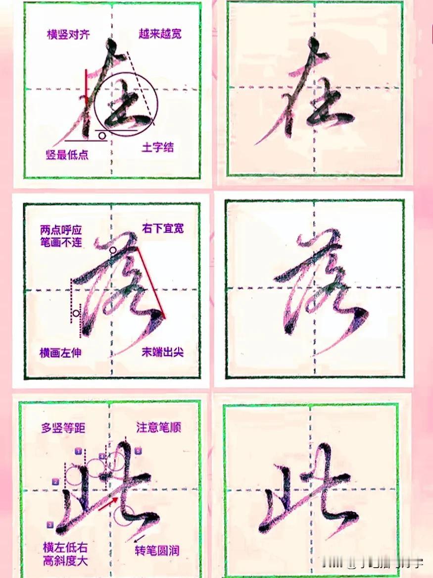 学绝招写好字:行书控笔，常用300字行楷快写系列，珍藏版
1.在字行楷快写技巧，