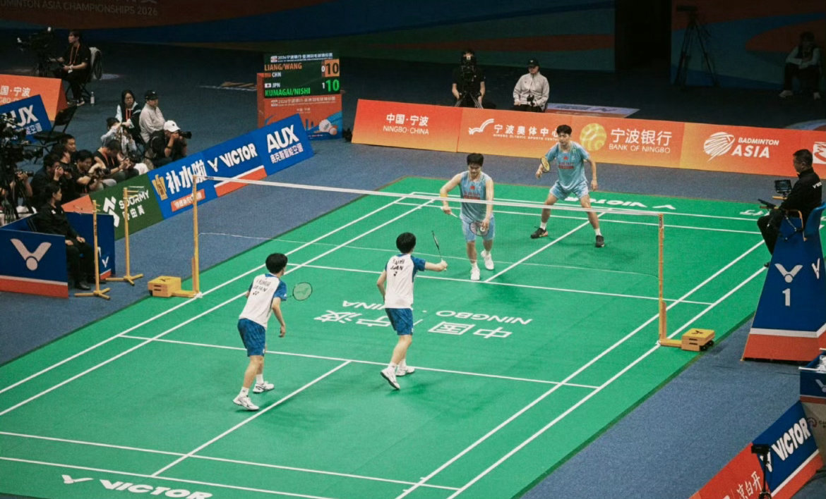 韧性拉满完成大逆转！梁王组合力克日本强敌挺进羽球亚锦赛八强🔥2026宁波亚洲羽