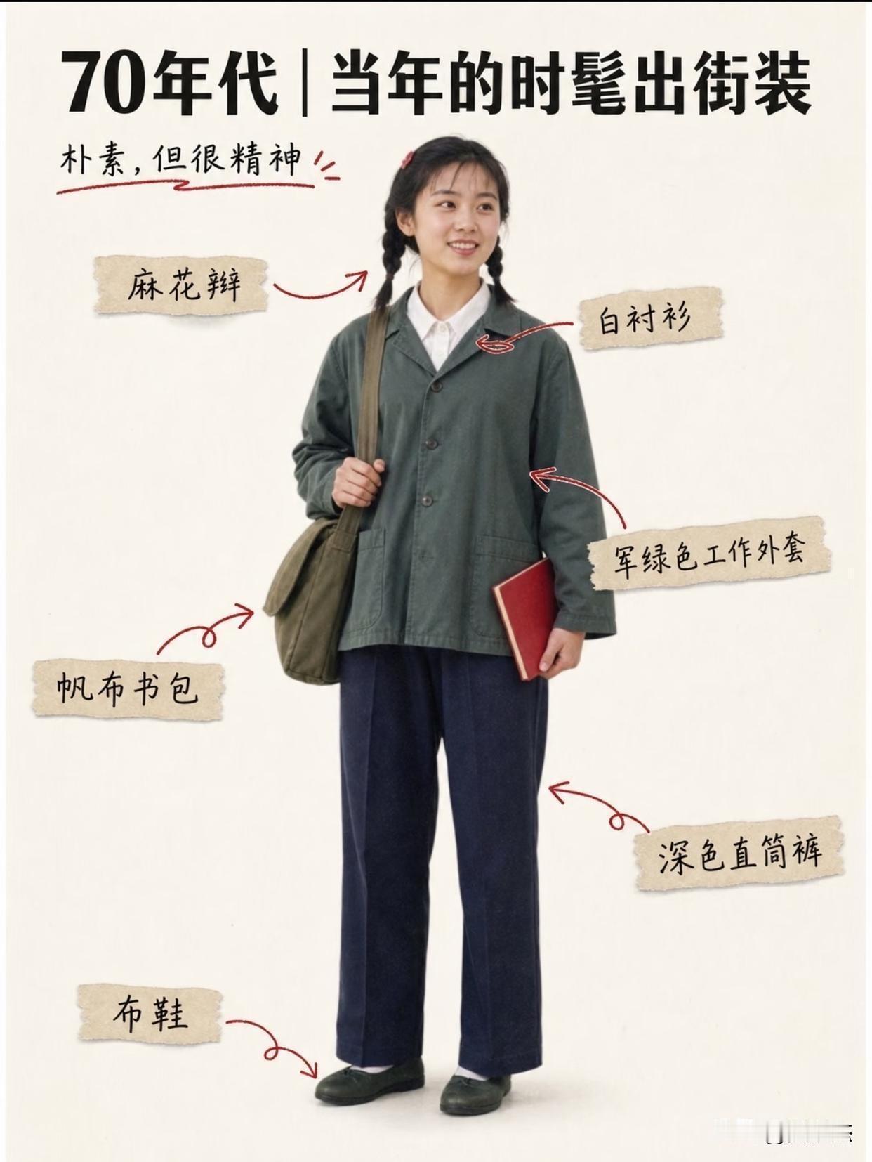 70年代至今服饰演变，总感觉90年代最时髦。