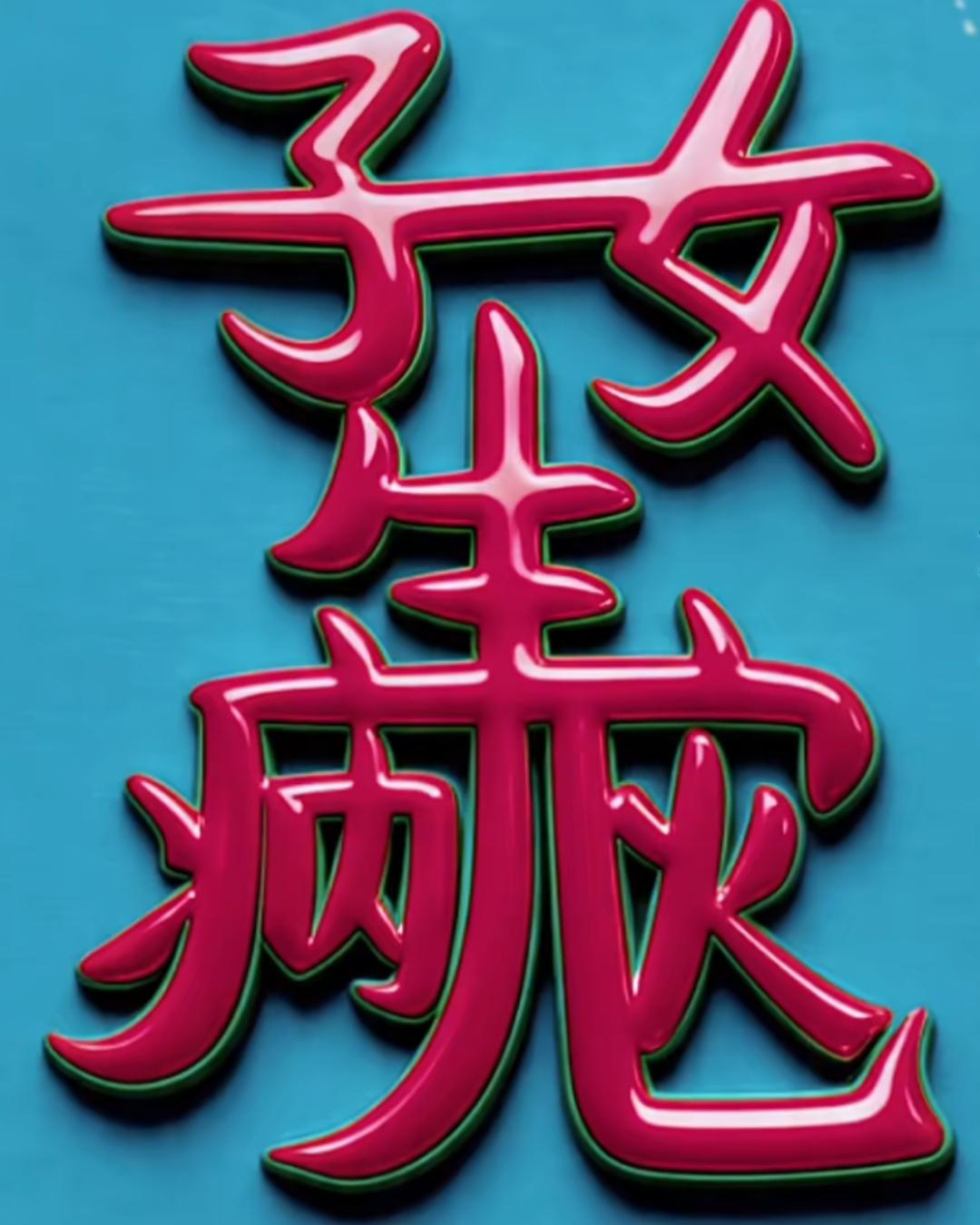 生如夏花般绚烂，死如秋叶般静美。这红色的字体太漂亮了，很喜庆。里面有几个字，读出