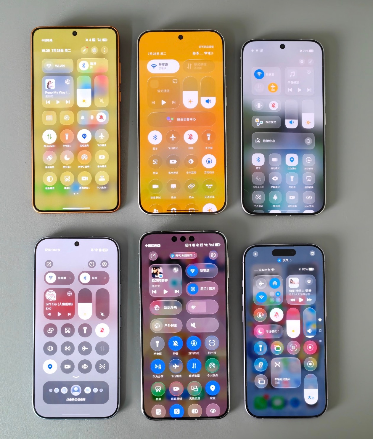还真别说，要不是灵动岛太明显了，不然还真不能一眼就看出哪个是 iPhone