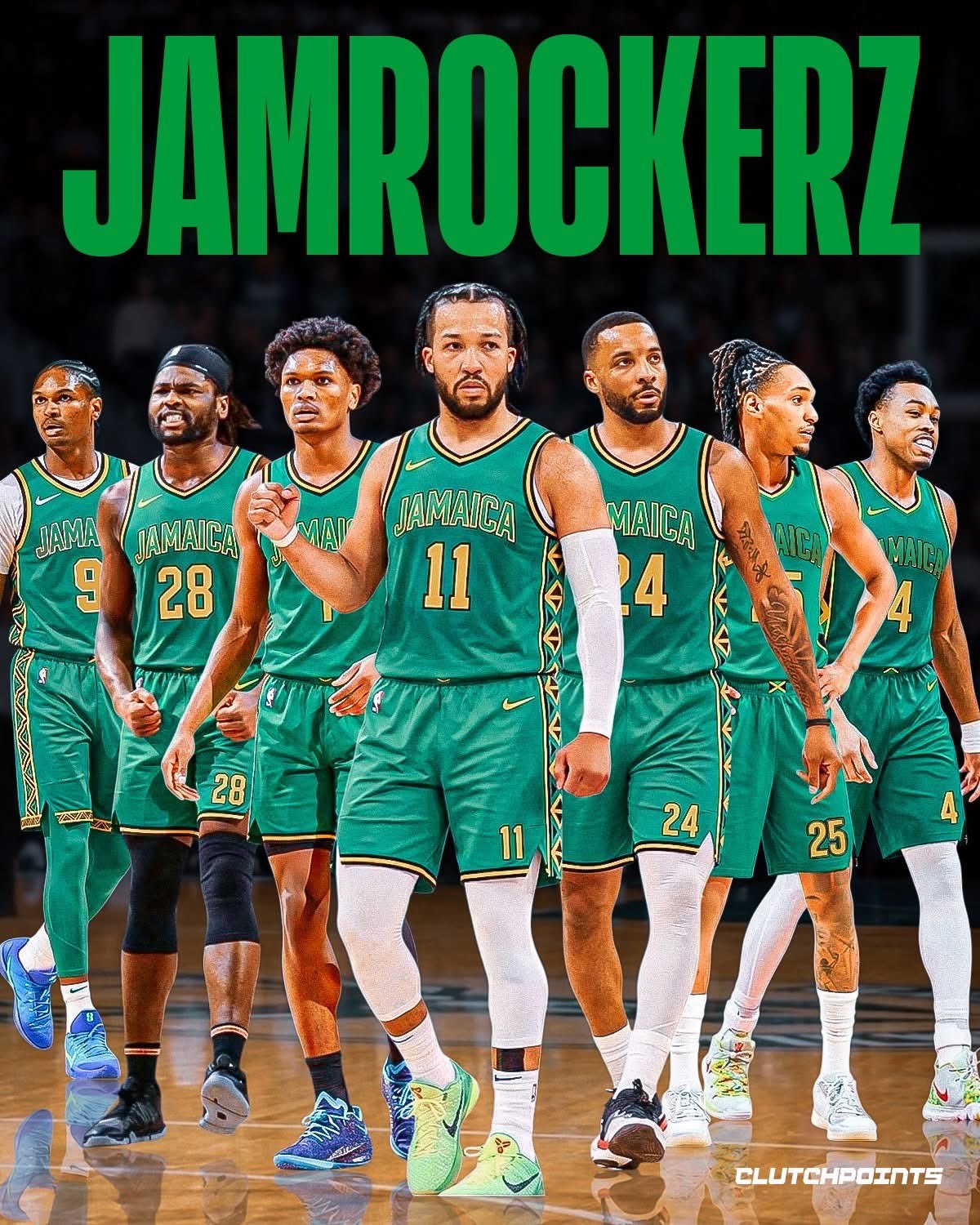 ▲牙买加国家对目前已经招募来了鲍威尔和汤普森兄弟▲弑君者，瓦塞尔，斯科蒂-巴恩斯