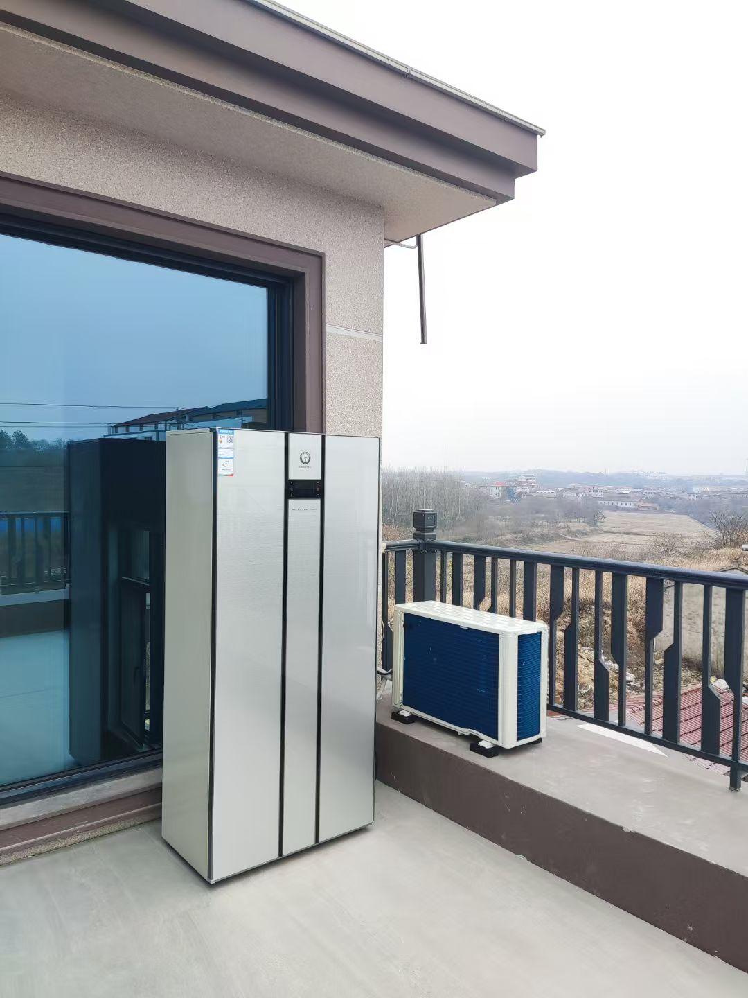 农村自建房装空气能，你家用的是热水器还是地暖？

现在农村自建房搞装修，空气能热