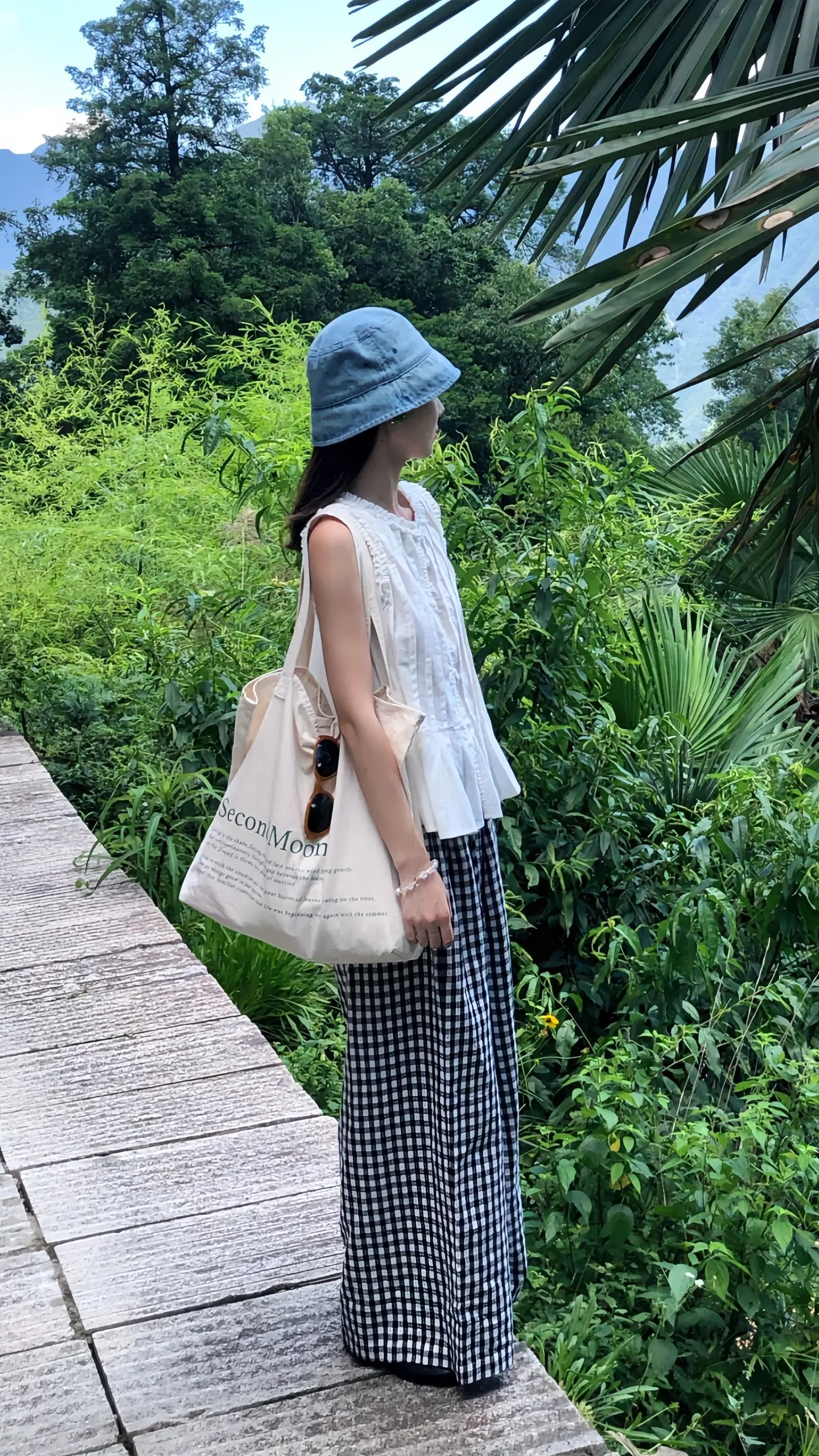 夏季穿搭 韩系穿搭 摆脱路人感的小个子女生穿搭 慵懒风穿搭 夏天的味道