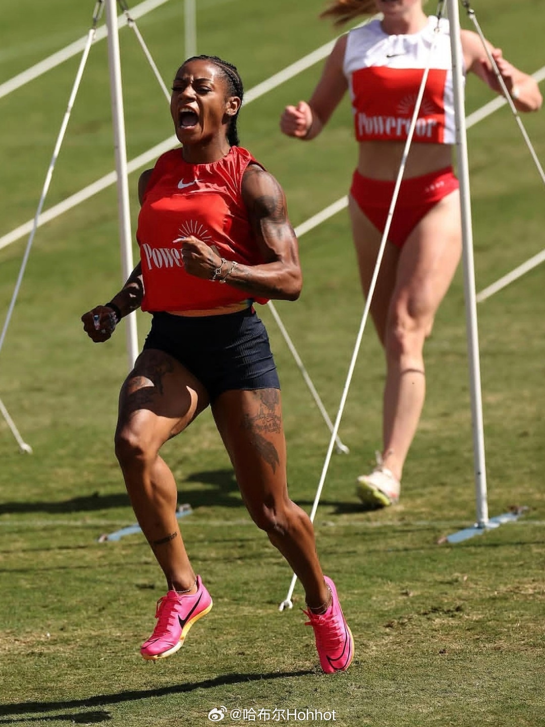 4月6日澳大利亚Stawell Gift草地让程赛，🇺🇸理查德森13秒07完