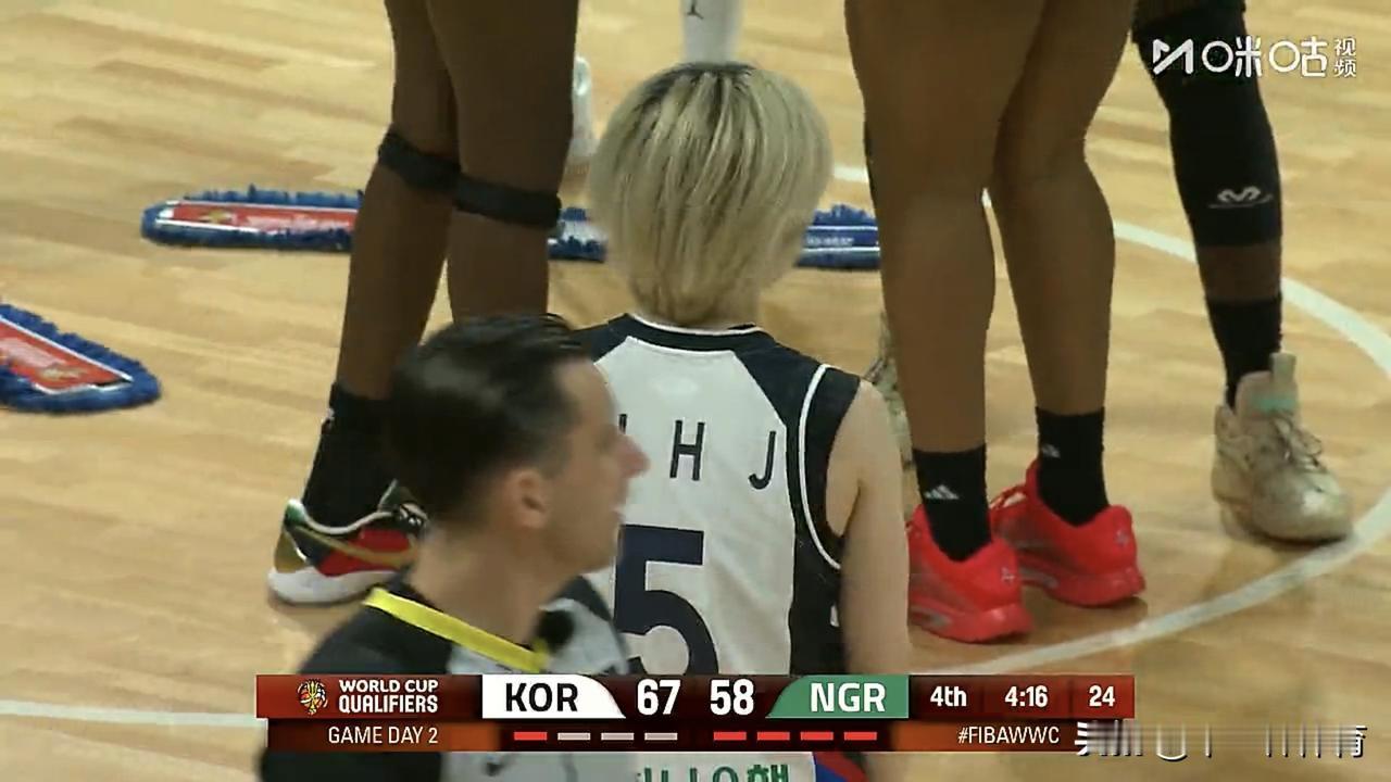 女篮世界杯资格赛最新战报：11记三分球韩国队77-60战胜世界第八位的尼日利亚队