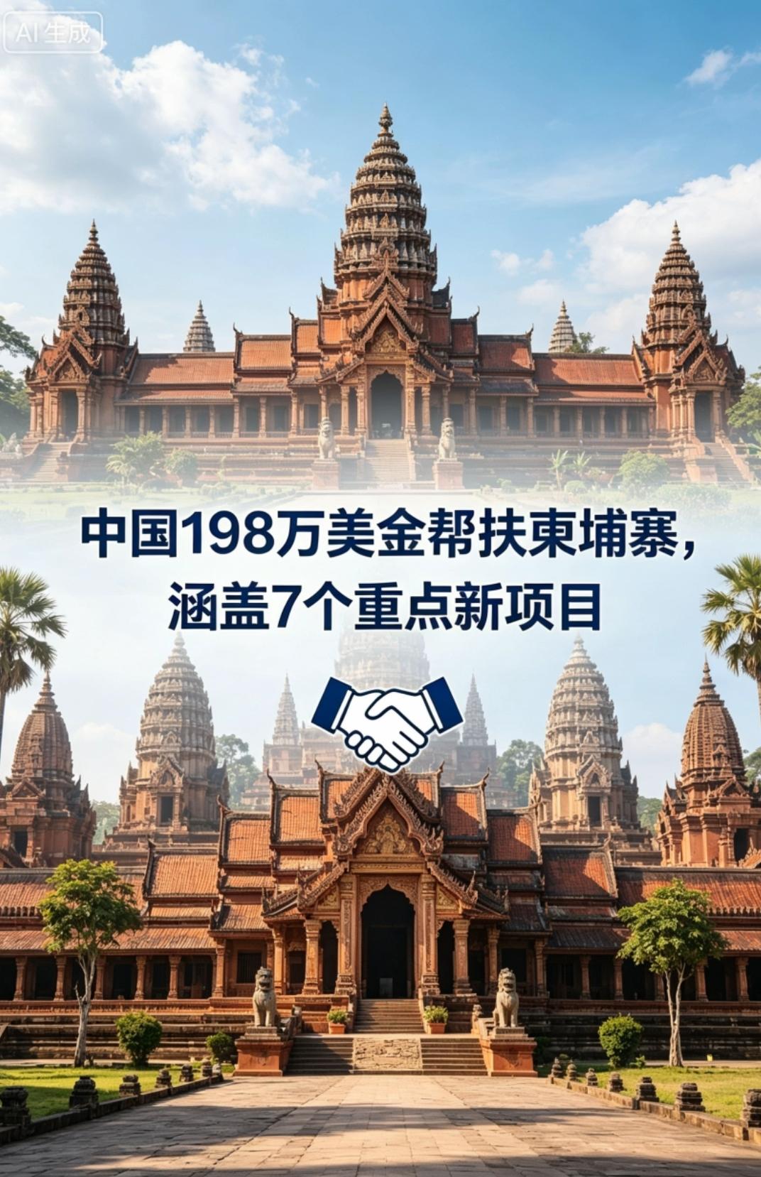 近198万美元落地柬埔寨，中国助力柬埔寨七大项目民生腾飞，6月4日中柬在金边签署