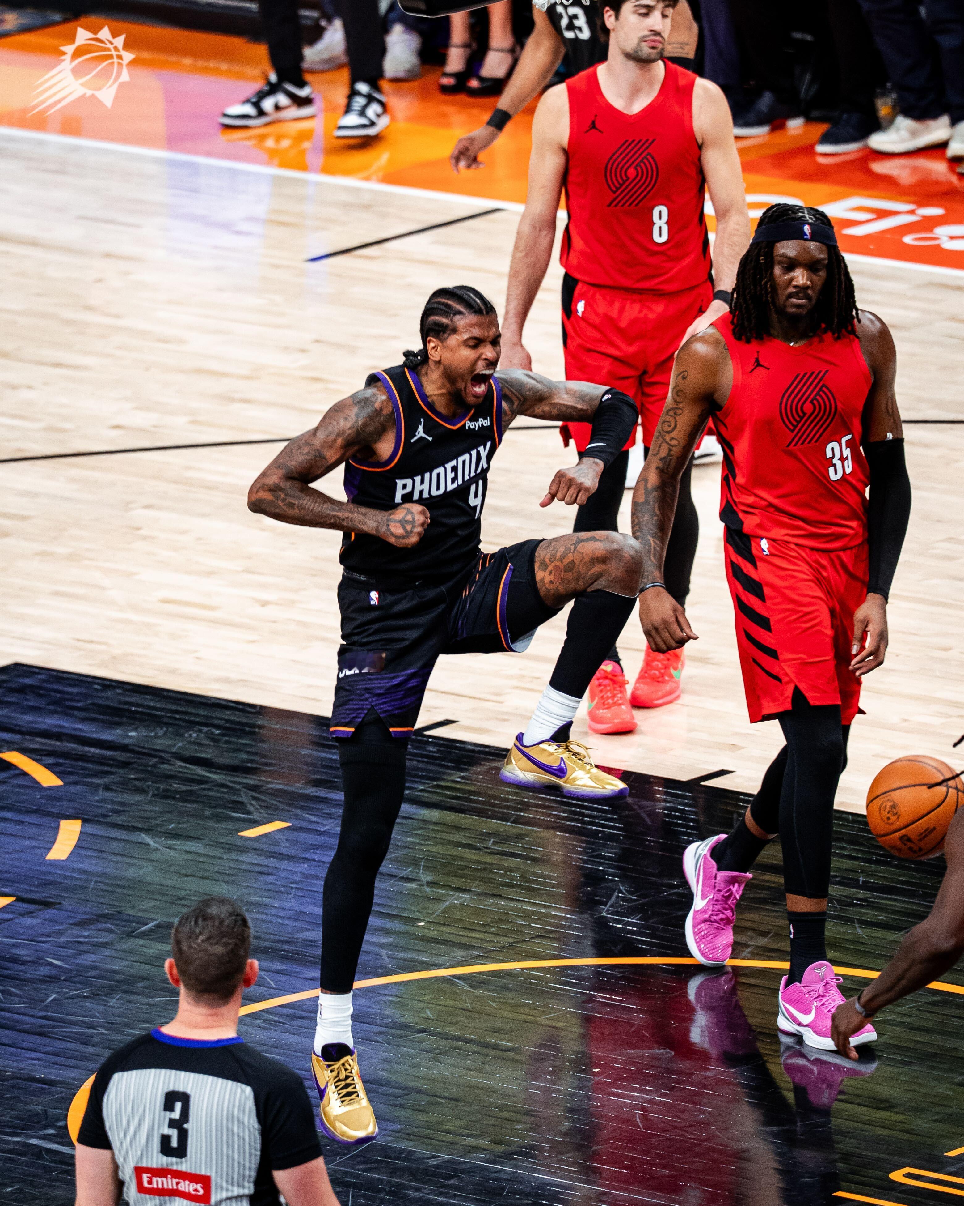 📊  JG昨日拿下35分5篮板 - “战神”级的表现！菲尼克斯太阳 ｜旭日东升