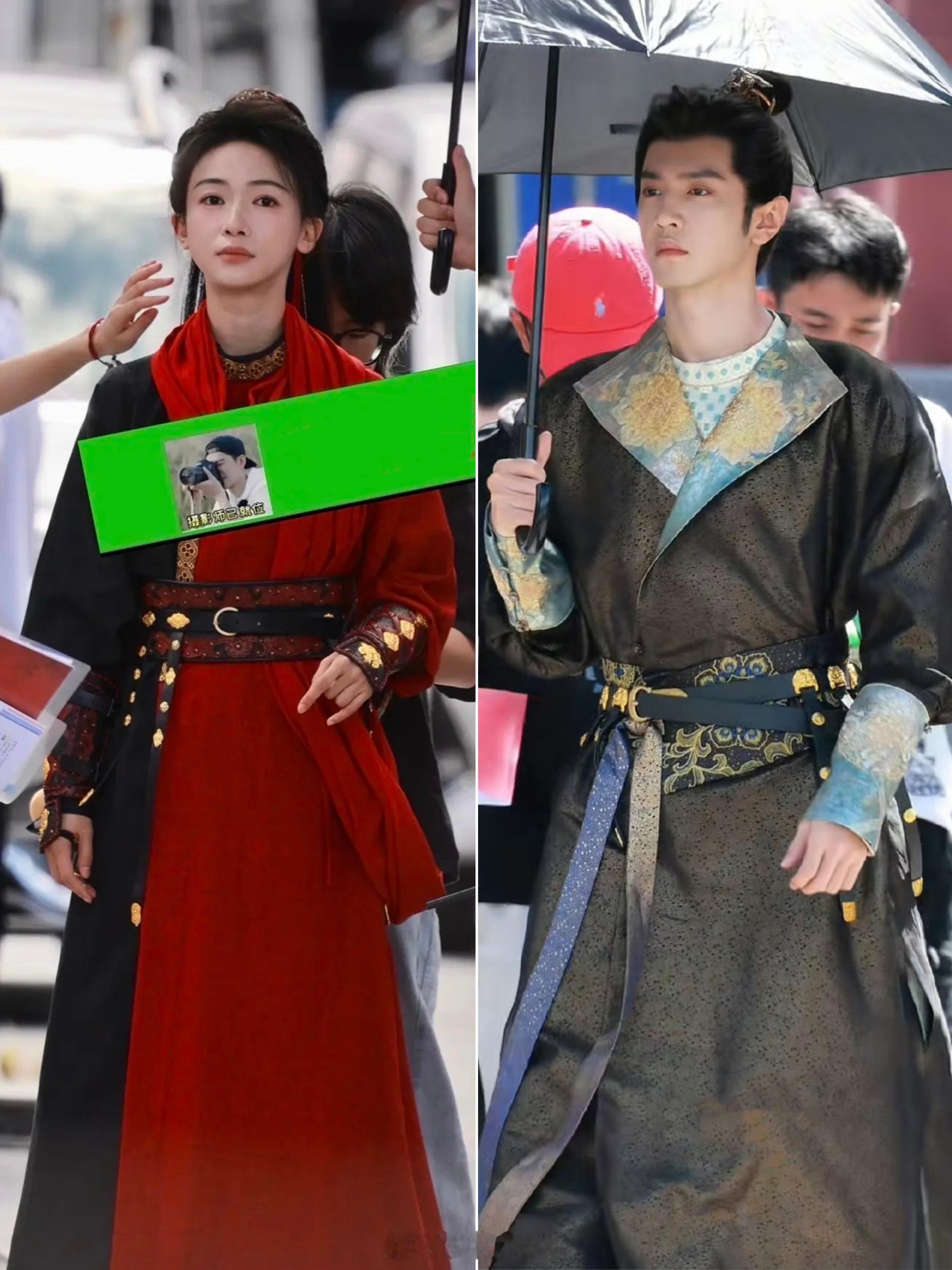 江山为聘吴谨言陈哲远《江山为聘》男女主路透来了！于正在干嘛？热 搜都不安排？[摊