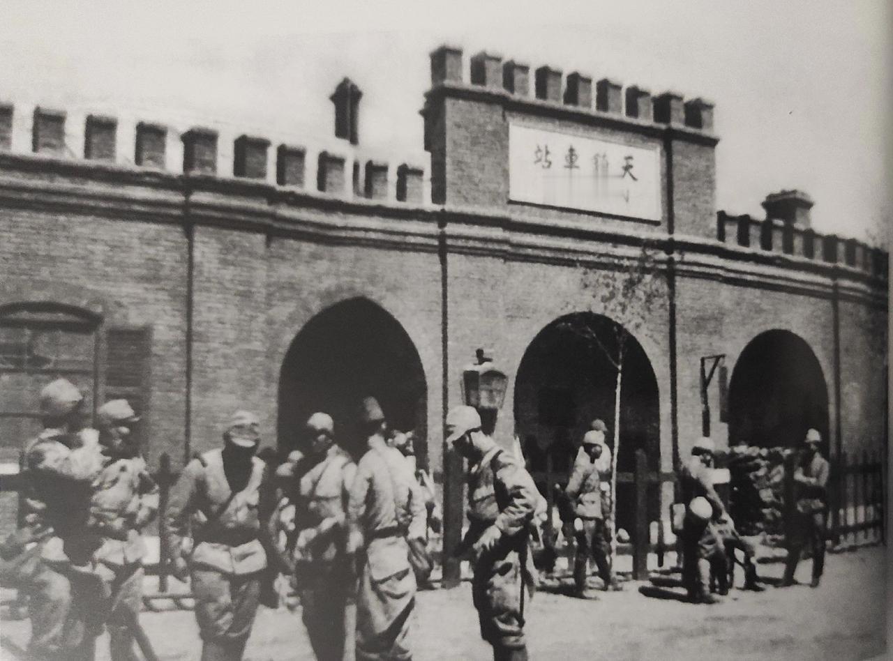 小鬼子闯入了大同天镇城