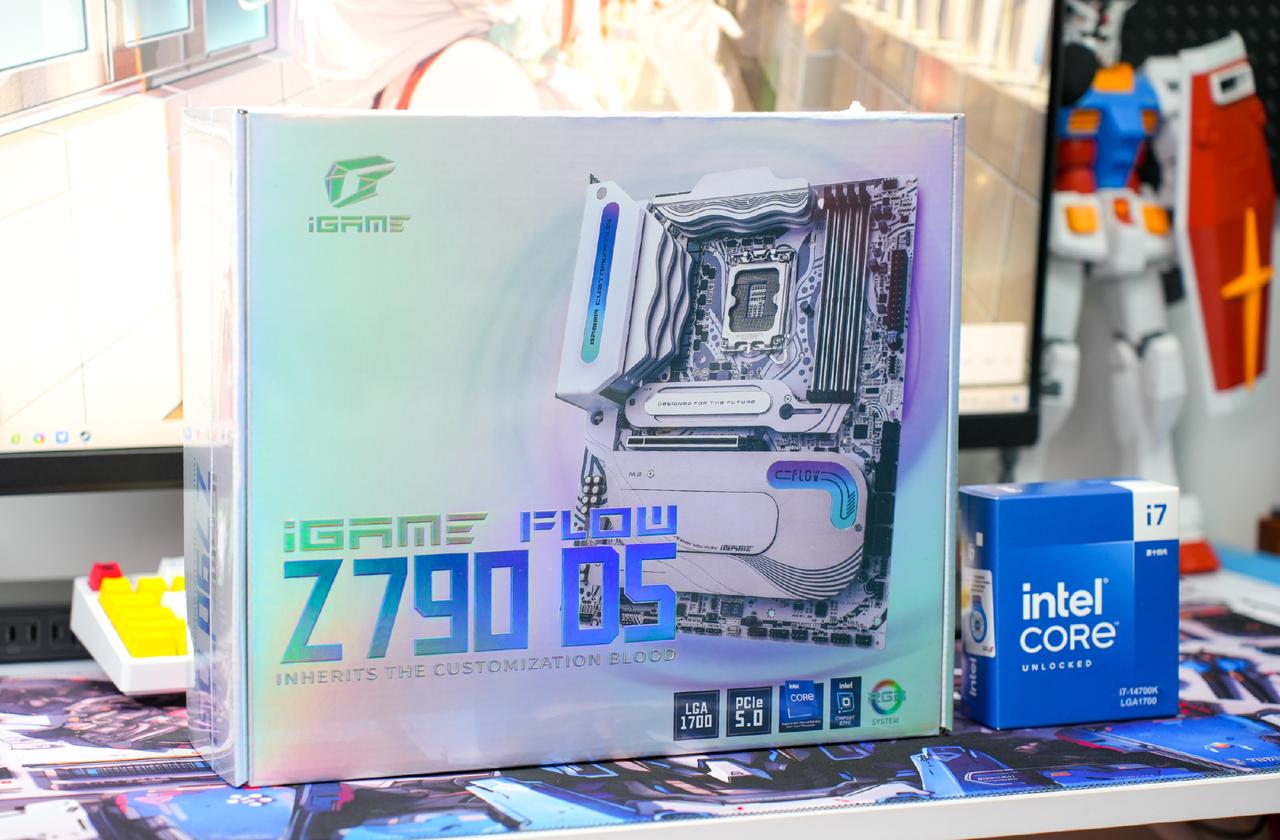 一线品牌看呆！从外观到性能都“五五开”？七彩虹Z790 D5 FLOW实测
七彩