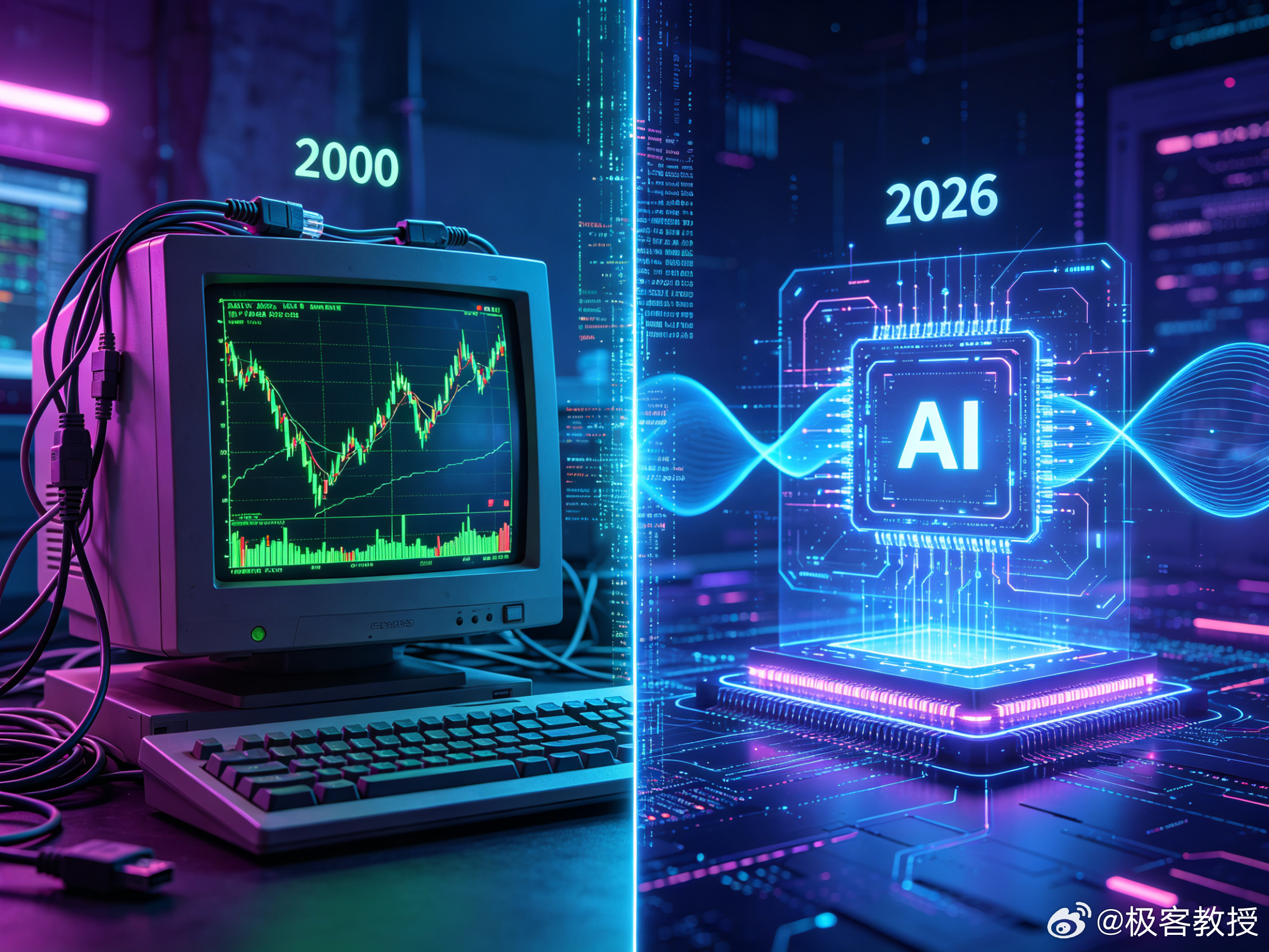 【AI泡沫正在形成，但和2000年不一样】 当前美股AI是结构性泡沫，还没疯到2