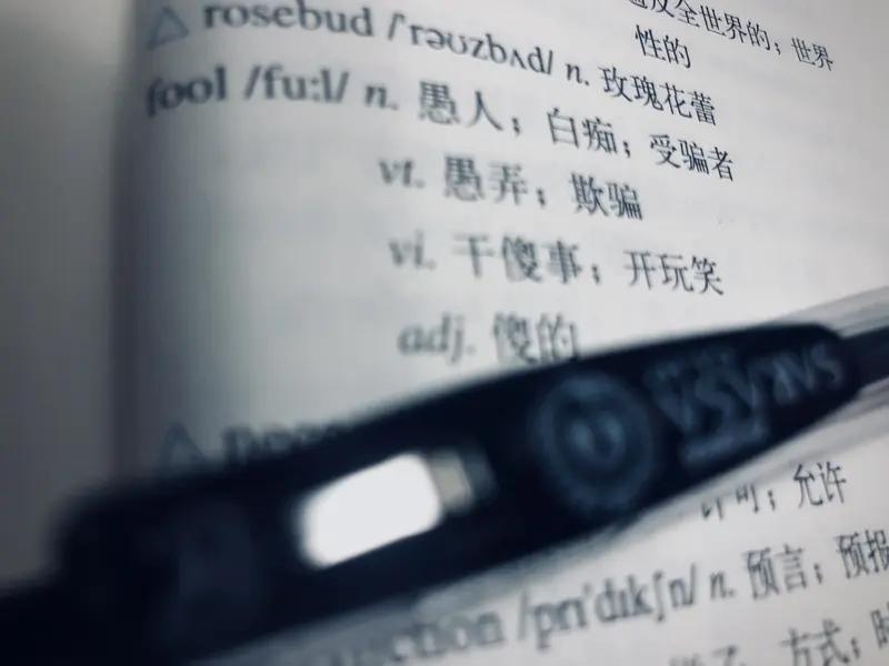 英语比汉语高级些吗？我看未必。汉字可是世界上最高效的文字。日常交流、专业研究，掌