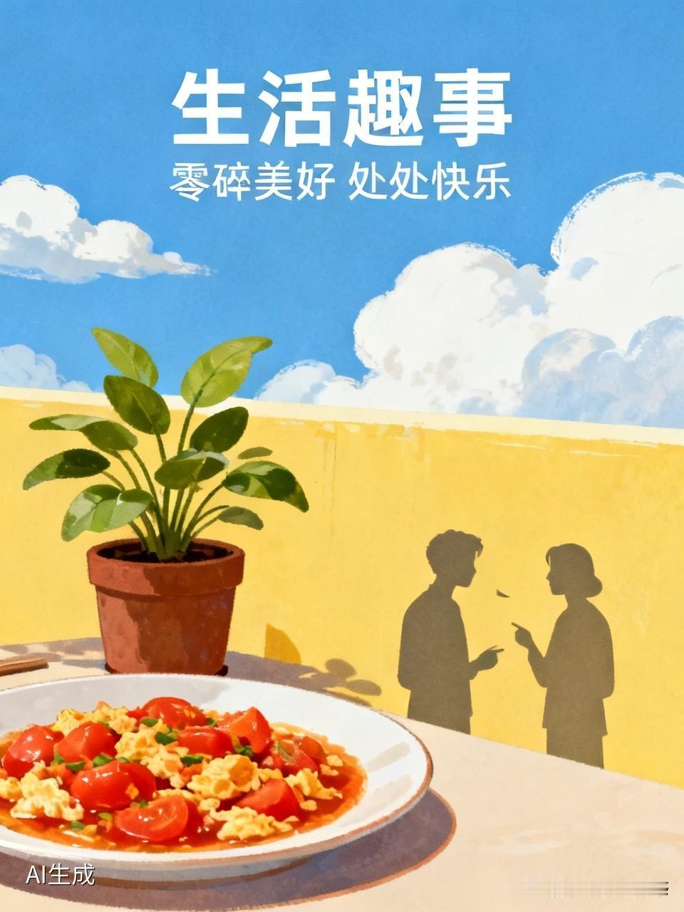 闲来在家捣鼓花草，看着小苗慢慢冒芽，心里莫名欢喜。出门溜达，偶遇邻里唠几句家常，