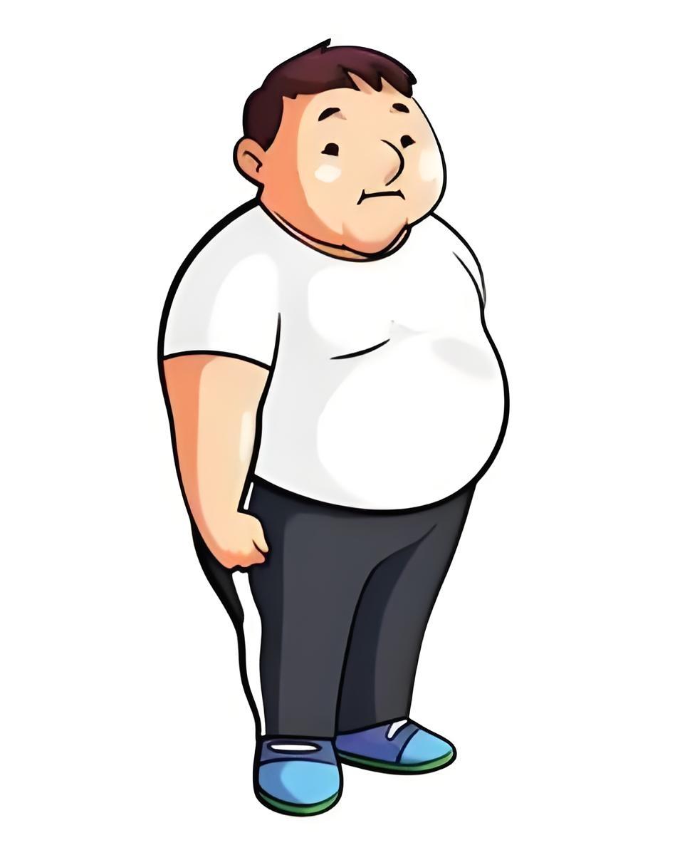 东方不亮西方亮，
老哥身材体发胖，
过年吃的就是好，
………？

上联：身材体微