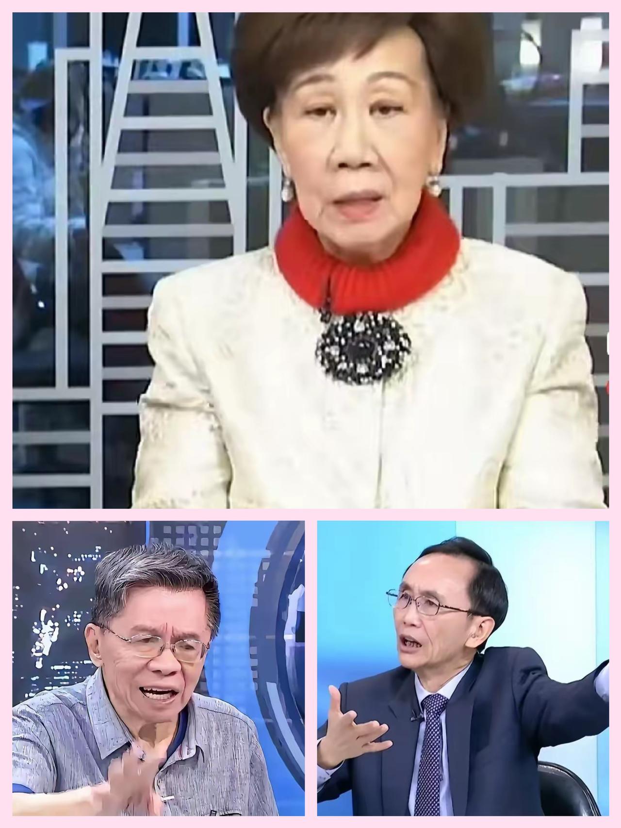 现在的台湾出现了怪现象，
昔日深耕绿营的吕秀莲、
沈富雄等人如今大方自认中国人、