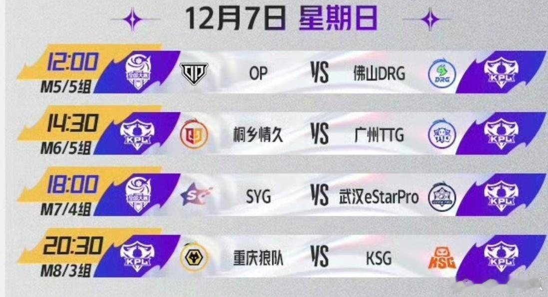 32进16第二比赛日 焦点战狼队 vs KSG瓜友们早安 