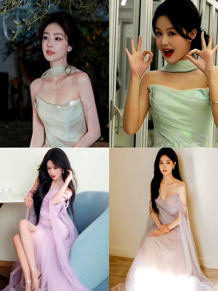 我模仿谁了？剧组给什么我穿什么，不穿就是耍大牌！
 

话音刚落，网友就把对比图