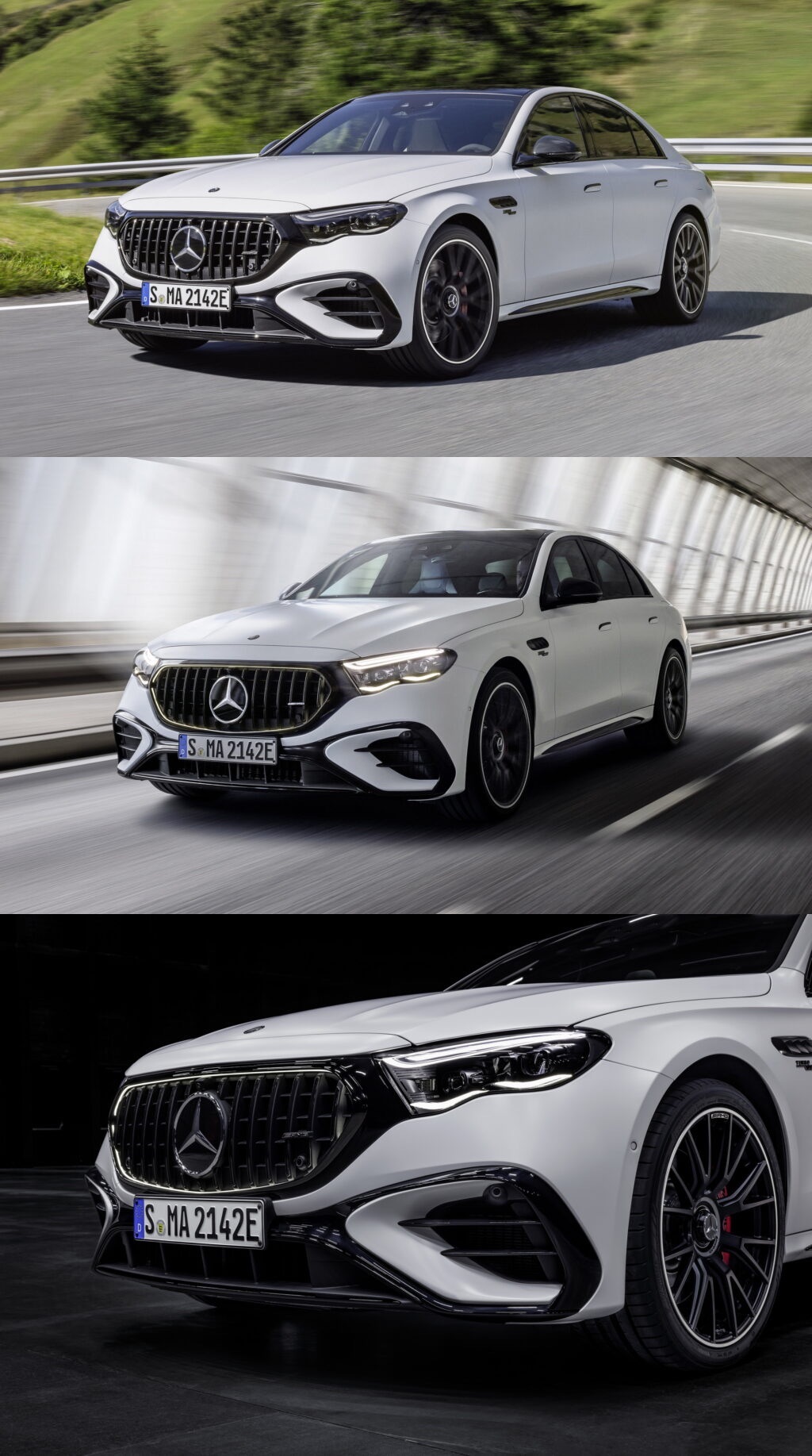 2026款奔驰AMG E53 Hybrid 4Matic+这款定位于E63之下的