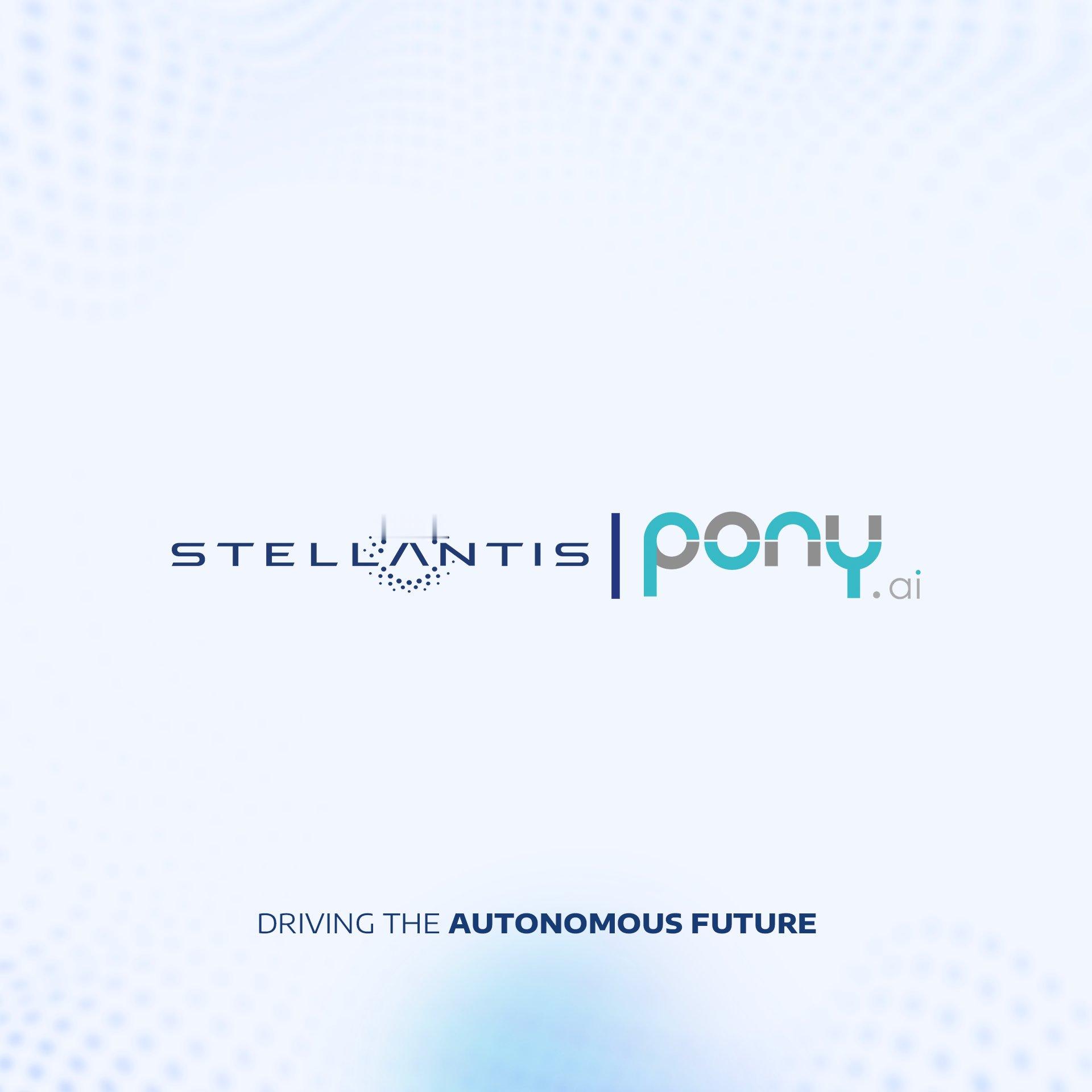 stellantis集团 （斯特兰蒂斯集团）与小马智行 （Pony.ai）将展开