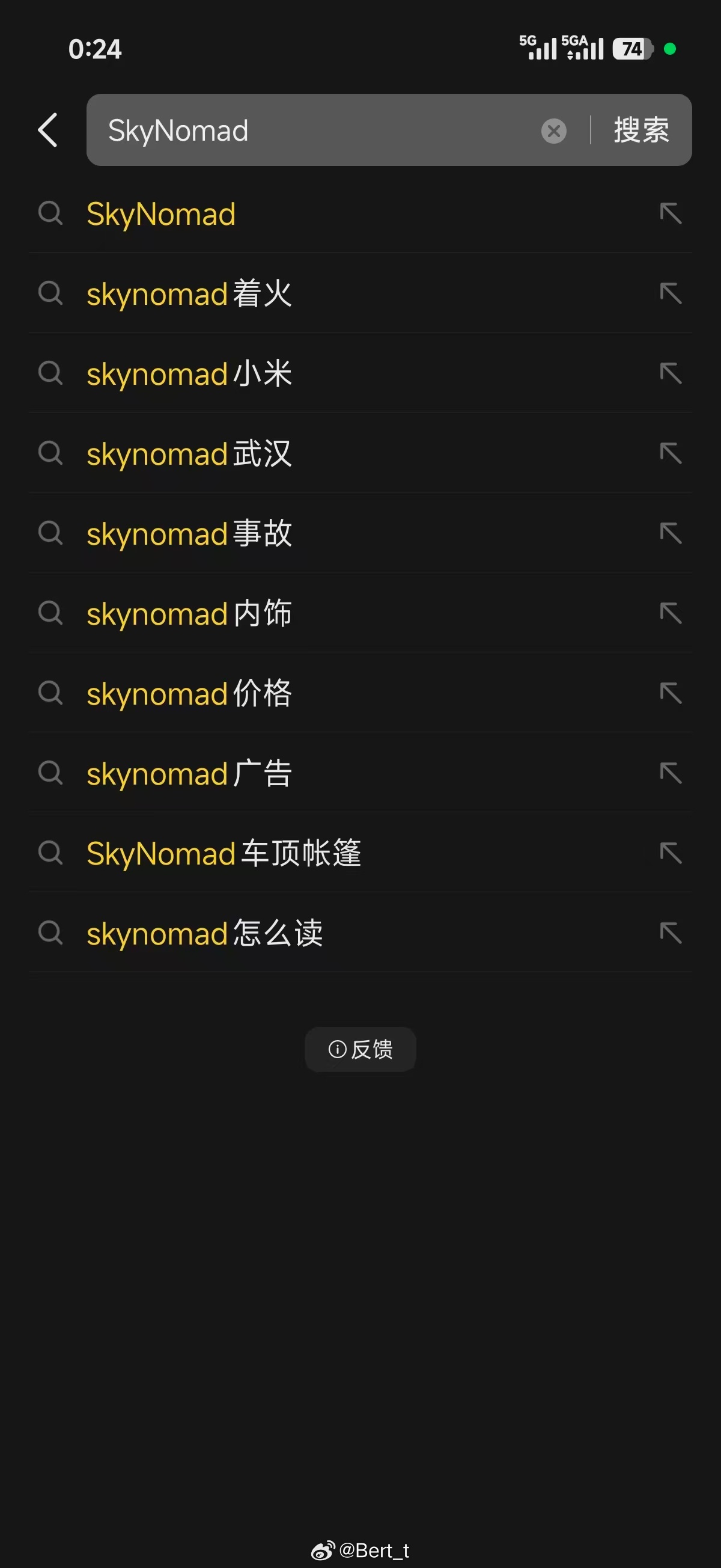 和朋友聊了一下，昨天关于SKYNOMAD的节奏挺有意思的，越来越期待实车了 
