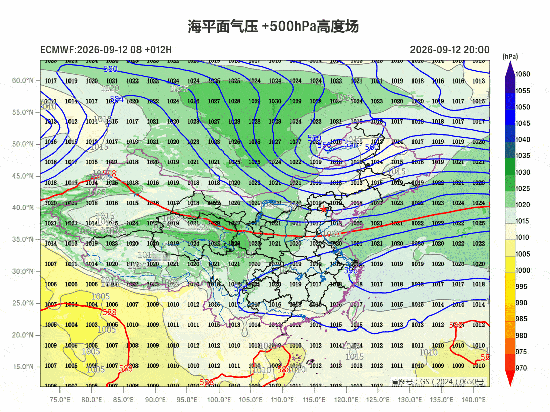 【气温】今天新疆站点包揽高温榜前十。未来5天，新疆继续受到高空暖脊影响，气温偏高
