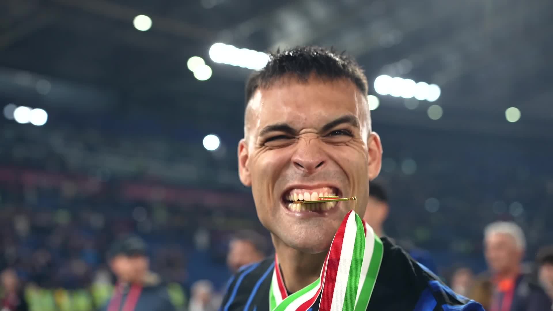 夺冠的滋味，劳塔罗知道 🐂🏅意大利杯 拉齐奥0比2国际米兰我们是Calcio