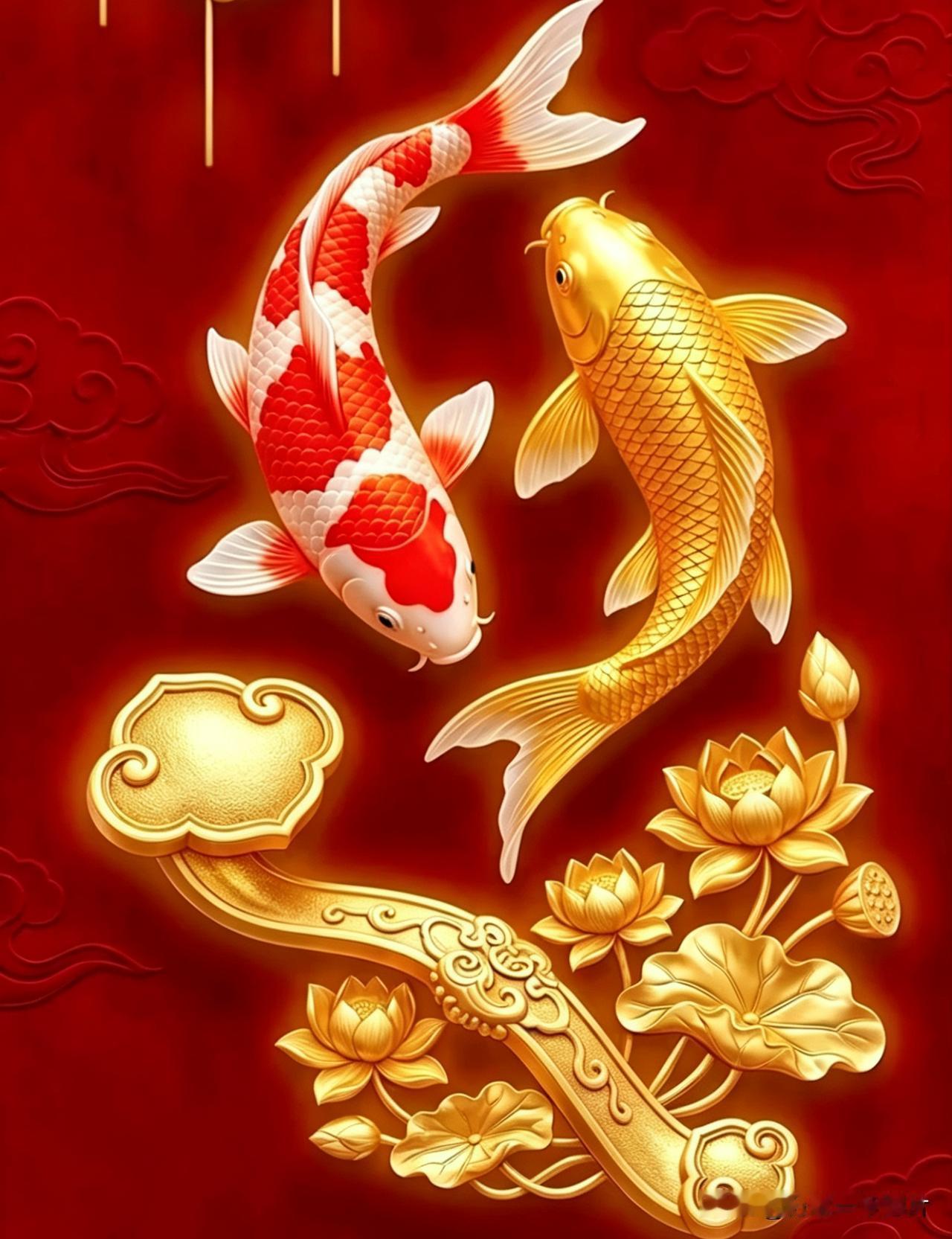 吉祥如意，年年有余。