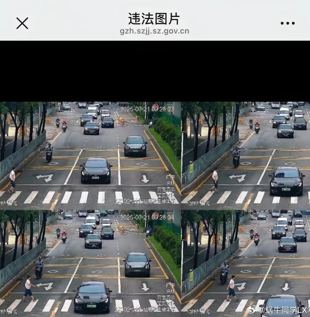 在深圳敢不礼让行人？500元，3分就拜拜了，遵守交通法规，做文明驾驶员。 ​​​