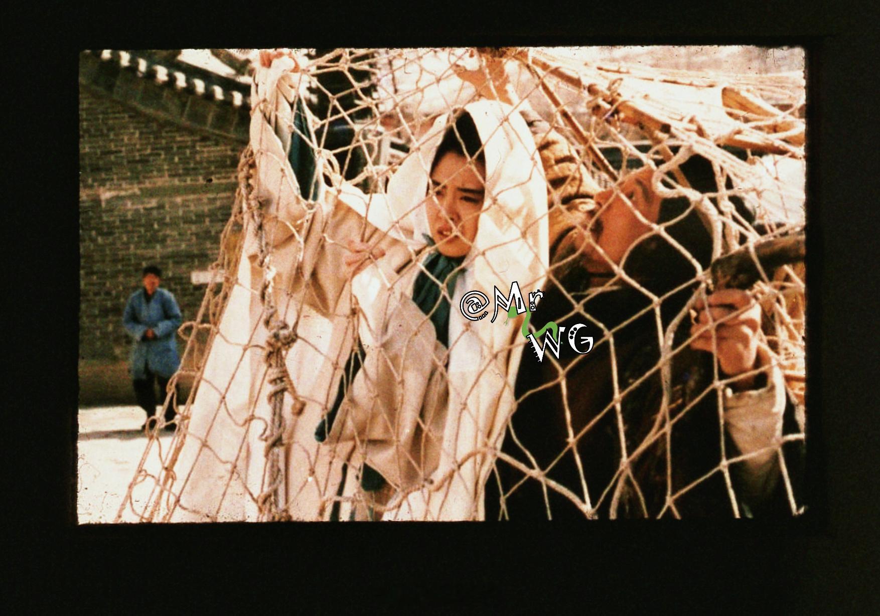 王祖贤独家扫描 北京怀柔、山西五台山的古朴苍凉景色，如同板画一般——1993年胡