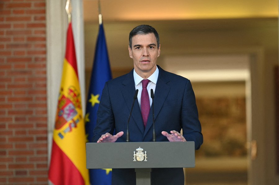 ❗西班牙首相佩德罗·桑切斯已正式向布鲁塞尔投诉一些欧盟国家对休达移民危机的回应，