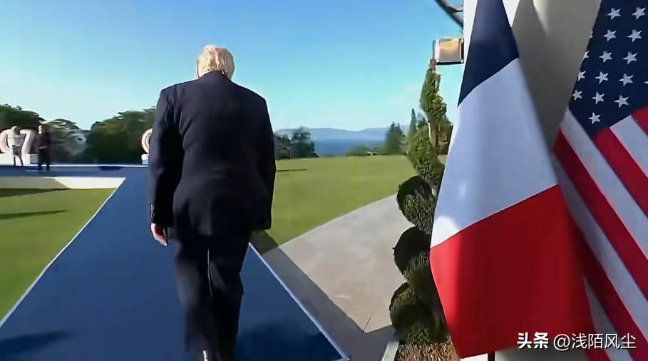 G7峰会在在依云小镇开幕，特朗普闪亮登场。