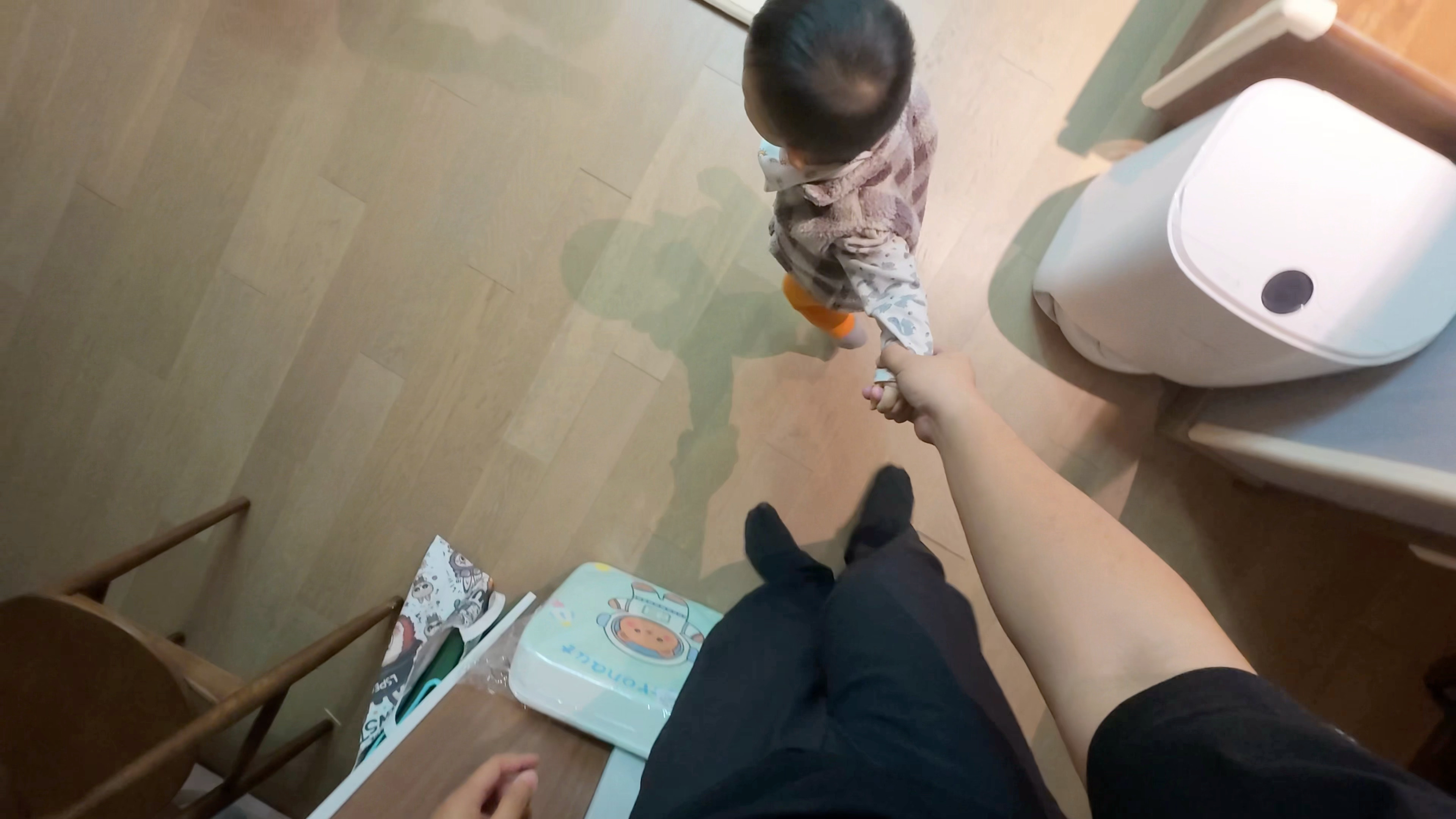 在家的日常，带娃 