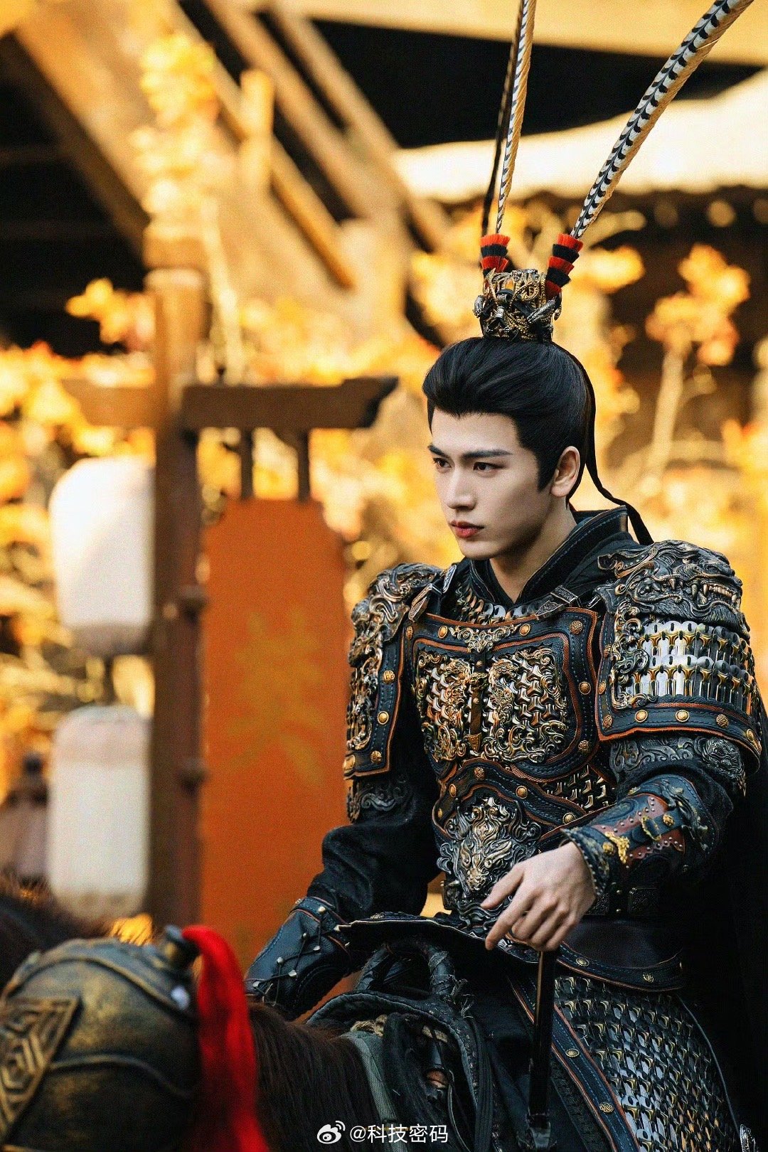 央视新闻夸了张凌赫雉鸡翎造型央视新闻夸逐玉，这么好看吗？还专门表扬了张凌赫的雉尾