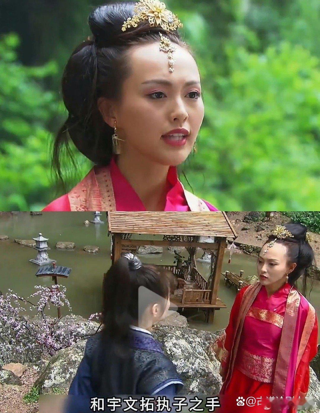这应该是唐嫣饰演的宁珂，最不理想的角色了。 ​​​
