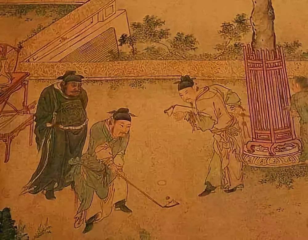 流行于宋代的体育运动（图片依次从1到9）：1、宋式“高尔夫”——捶丸，不论从球具